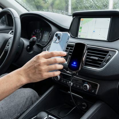 Verrouillage automatique du smartphone sur le support AutoLock Pro