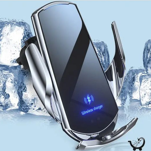 Carboost AutoLock Pro – Support Magnétique Auto-Verrouillant & Charge 15W