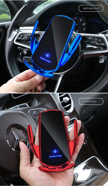 Carboost AutoLock Pro – Support Magnétique Auto-Verrouillant & Charge 15W